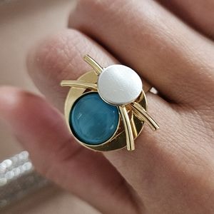 Christophe Poly Brass Artisan Ring